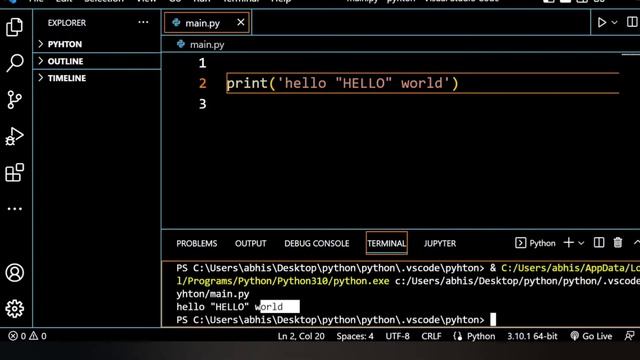 print() function in python |python full course |Hindi| Learn Python| python tutorials | (part:-02) смотреть онлайн