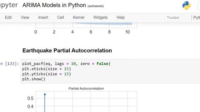 ARIMA Models in Python смотреть онлайн