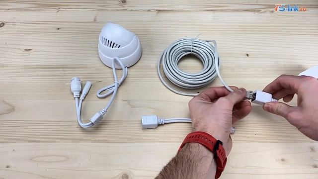 Комплект видеонаблюдения IP 3Мп Ps-Link KIT-A302IP 2 камеры для помещения