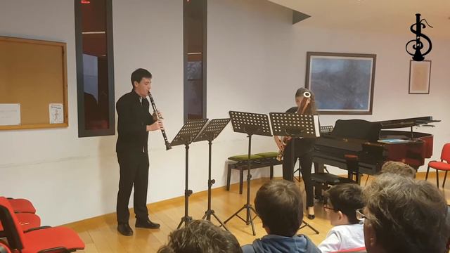 Dúo Sefer - Sonata para clarinete y fagot, III. Final (F. Poulenc) смотреть онлайн