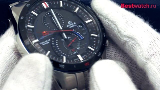 Обзор мужских часов Casio Edifice Red Bull Racing EQS-A500RB-1A смотреть онлайн