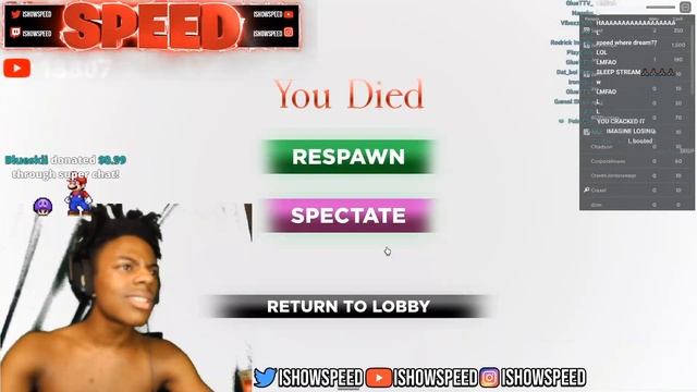 IShowSpeed Plays Squid Game..