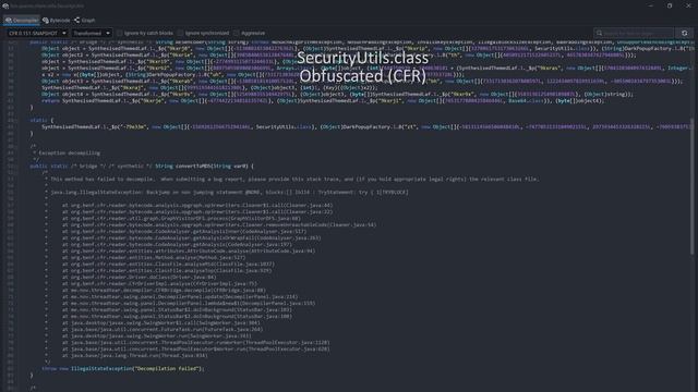 Branchlock Java Obfuscator: Obfuscation examples смотреть онлайн