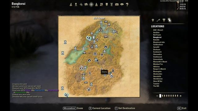 ESO: Bangkorai Treasure Map VI Location! смотреть онлайн