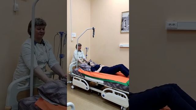 Скользящие простыни Ладушка. Один из способов использования. смотреть онлайн