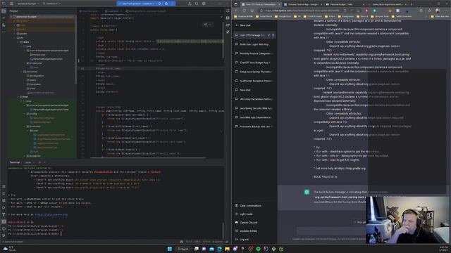 ChatGPT & Java Research Driven Development of a Personal Budget App, Part 4 смотреть онлайн