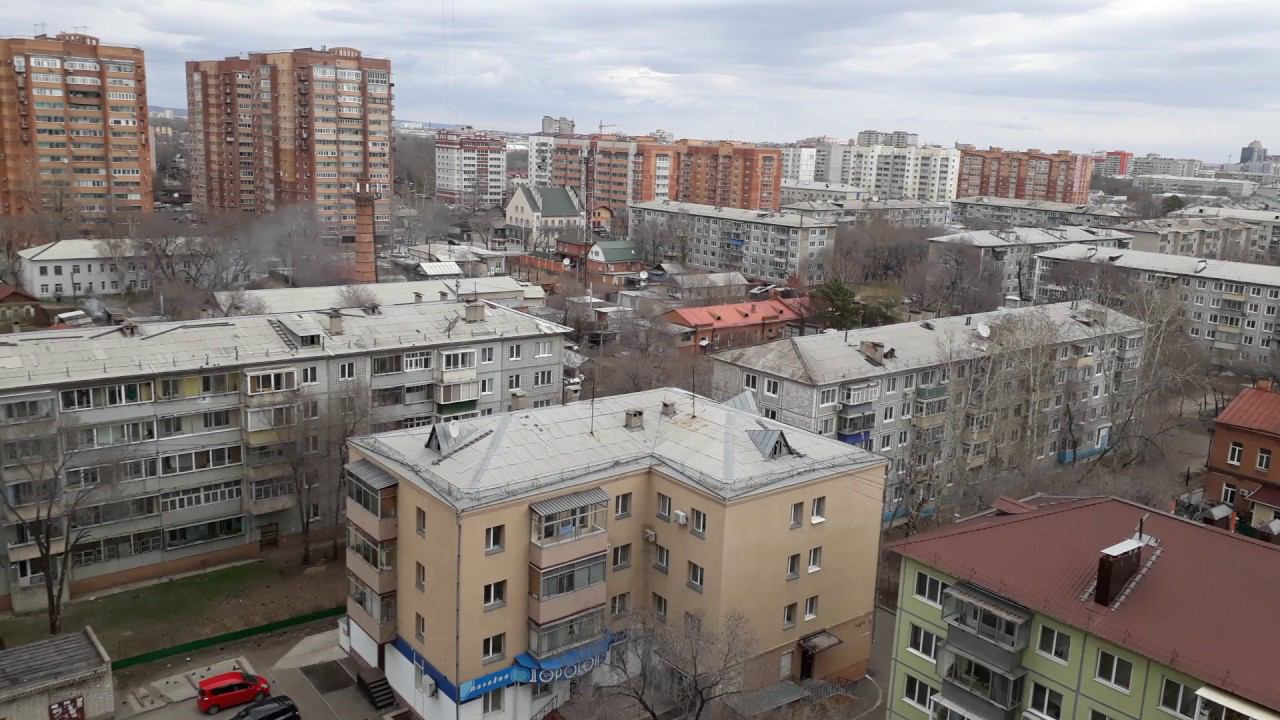 Благовещенск, вид из дома Артиллерийская 31, во двор смотреть онлайн