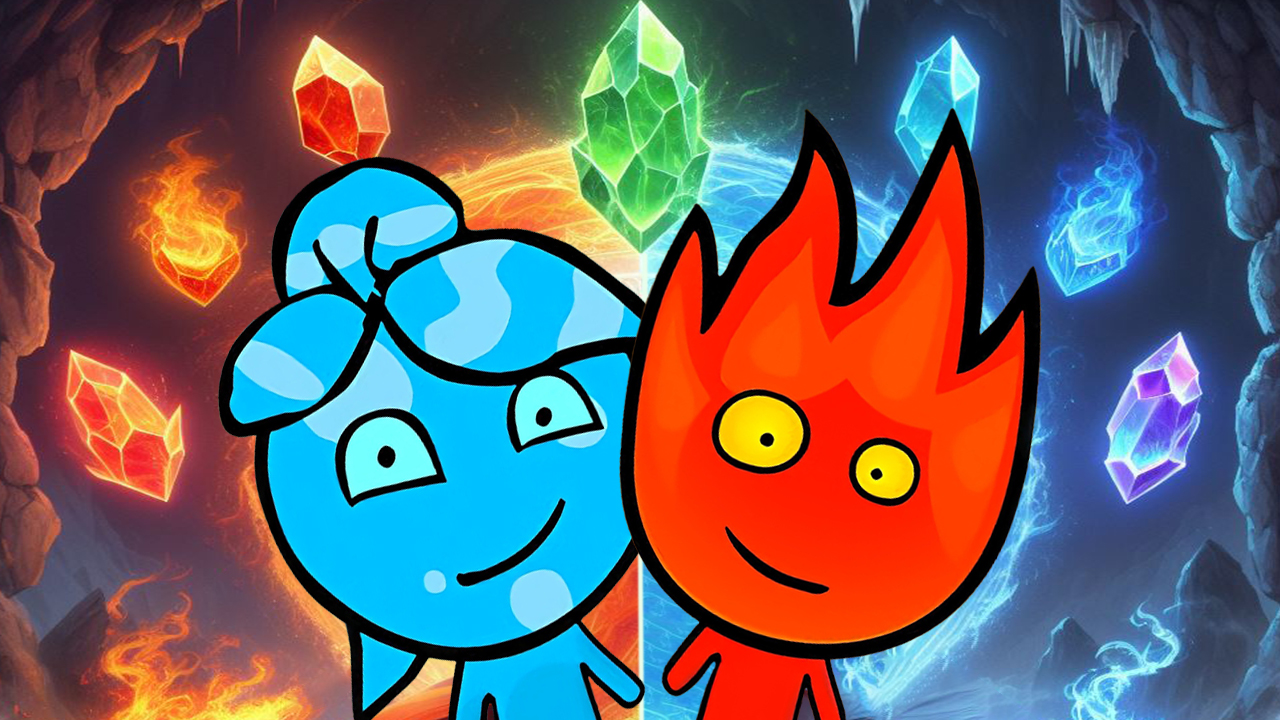 ОГОНЬ И ВОДА СТАЛИ БУРУНДУКАМИ ► Огонь и Вода | Fireboy And Watergirl #2 Прохождение