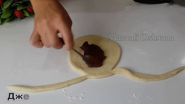 Гениально и Просто!Воздушные булочки с Начинкой! Быстро Вкусно и Доступно!Готовим с Mazzali Oshxona