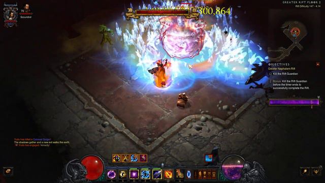 Diablo III Tal Rasha wizard GR 147 Rank 252 EU | Pushing with every class non-season part 37 FINAL смотреть онлайн