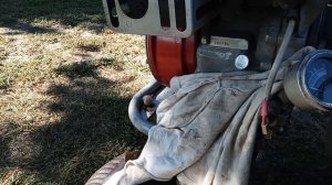 Бензин попав в мастило мотоблока.