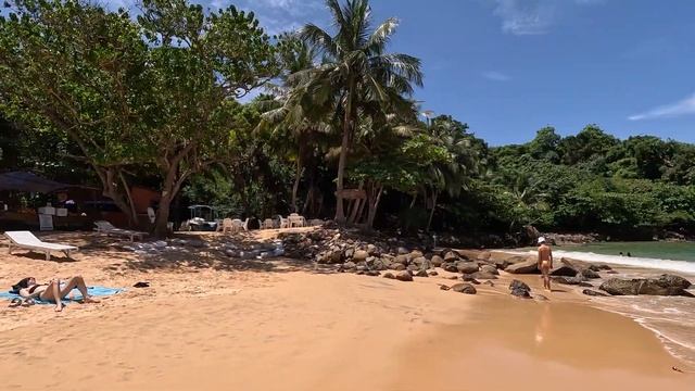 ШРИ-ЛАНКА. УНАВАТУНА. СЕКРЕТНЫЙ ПЛЯЖ ДЖАНГЛ БИЧ - Обзор Пляжа  Sri Lanka. Unawatuna. Jungle beac