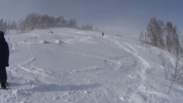 Открытие сезона в Шерегеше 2016. День второй. Фрирайд споты, прыжки и 4 мушкетера. смотреть онлайн