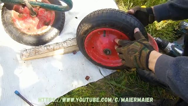 Садовую ТАЧКУ на прокачку || УДИВИ СВОЮ ДЕВУШКУ ? How to quickly repair a wheelbarrow? смотреть онлайн