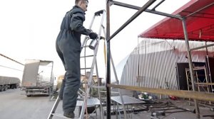 Изготовление  тентованной будки с воротами на «Газель»