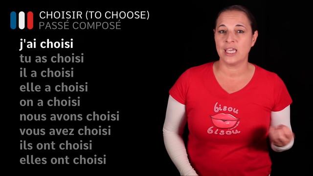 Group 2 Regular French Verbs ending in "IR" (Passé Composé) смотреть онлайн