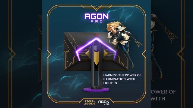 Light FX on the AGON PRO AG275QXL смотреть онлайн