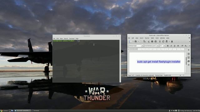 Linux Flash Player Installer смотреть онлайн