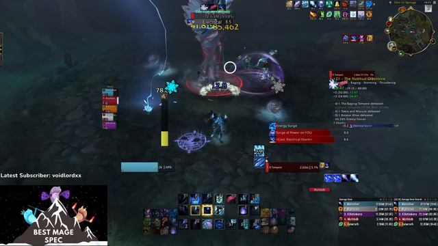 109k Overall Frost Mage +21 Nokhud Offensive M+ смотреть онлайн
