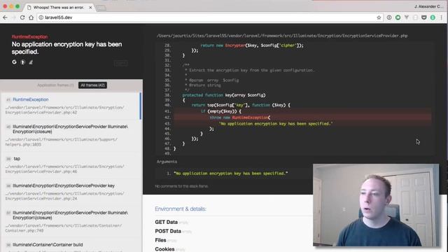 Whoops is Back in Laravel 5.5 (1/14) - Laravel 5.5 New Features смотреть онлайн