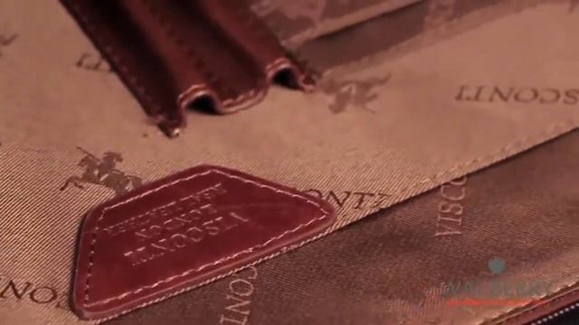 Кожаная папка Visconti 18238 - Bond (black). Обзор смотреть онлайн