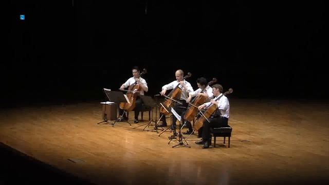 Ravel Bolero for cello quartet (full length) - The 4cellists смотреть онлайн