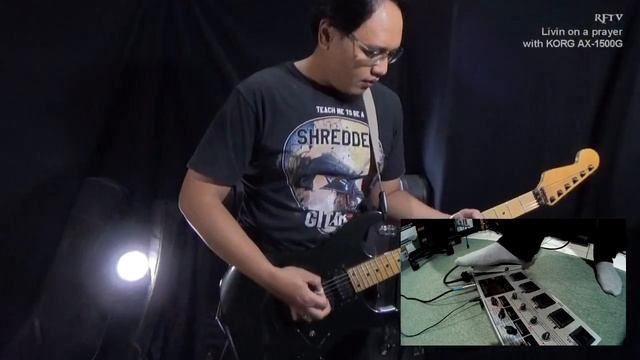 Bon Jovi - Livin on a prayer (AX-1500G setting) смотреть онлайн