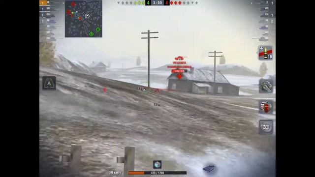 Мастер+колобанов на M46 Patton, WoT Blitz смотреть онлайн