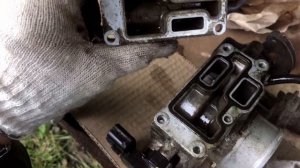 Причина нестабильной работы холостого хода двигателя на Ниссане Альмере N16 и её устранение .