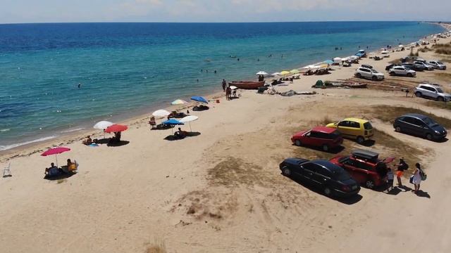 Greece, Epanomi, Potamos beach смотреть онлайн
