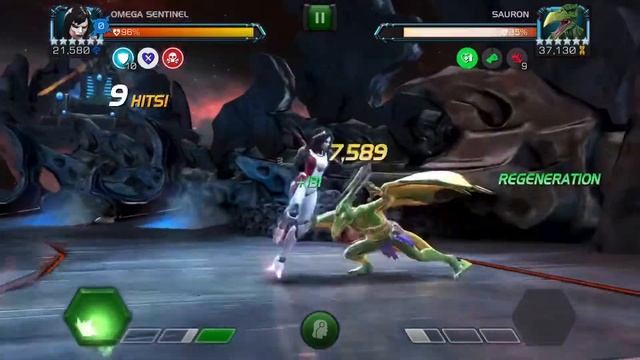 MCOC Omega Sentinel vs. Sauron ? смотреть онлайн