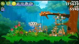Angry Birds Rio Timber tumble All levels