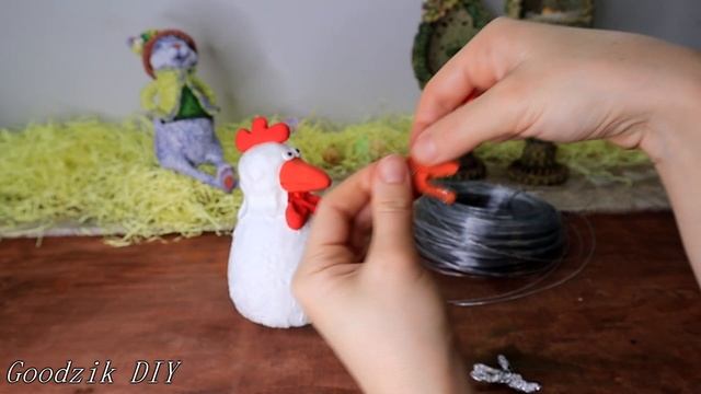 Пасхальная поделка Курочка своими руками DIY Craft chiken for Easter смотреть онлайн