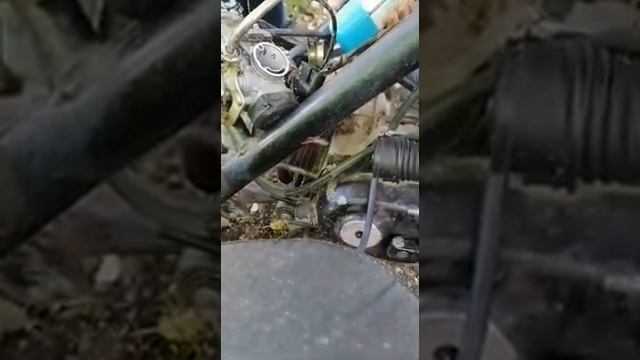 Запуск 4Т ДВС на дезодоранте смотреть онлайн
