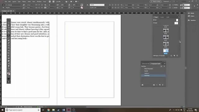 Lay Out a Print Book's Pages with InDesign CC 2018 смотреть онлайн
