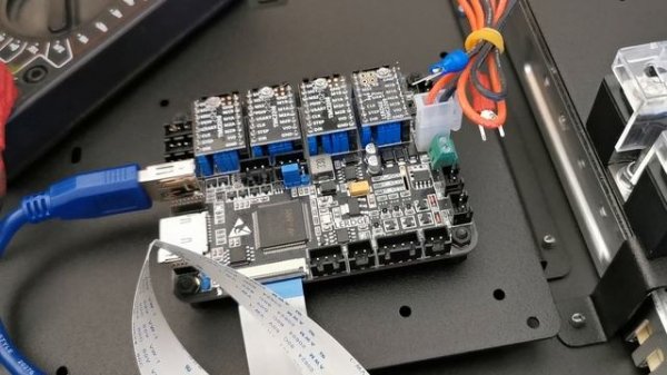 UNI 250 Замена драйвера 2208 на 2209