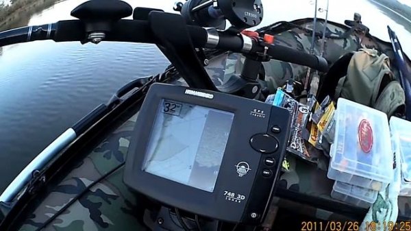Проба Humminbird 748 3D + камера WaterWolf