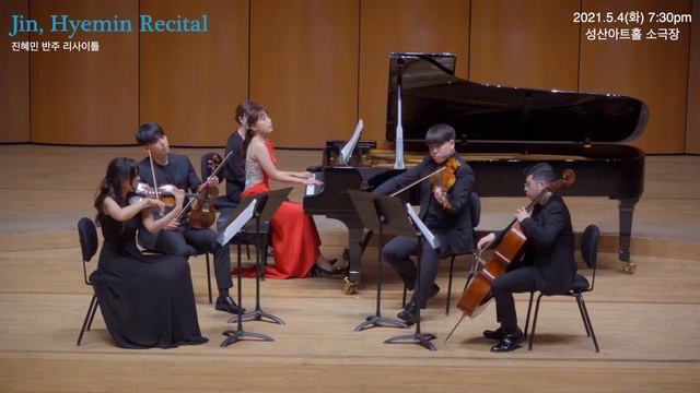 Ernő.Dohnányi Piano quintet no.1 in c minor,op.1 [Jin Hyemin & Ensemble Fleur] смотреть онлайн