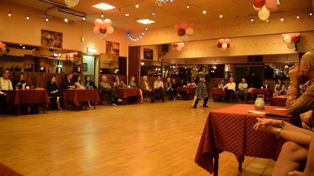 Vaggelis Hatzopoulos and Marianna Koutando dancing Tango Escenario 2-4 смотреть онлайн