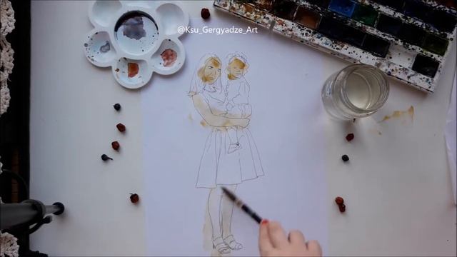 DIY: Как сделать раскраску для ребенка в фотошопе из своих фотографий смотреть онлайн