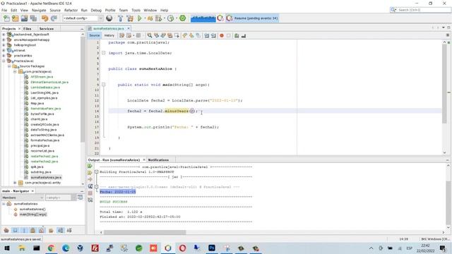Uso de Clase LocalDate - Sumar días, semanas, meses y años en JAVA смотреть онлайн