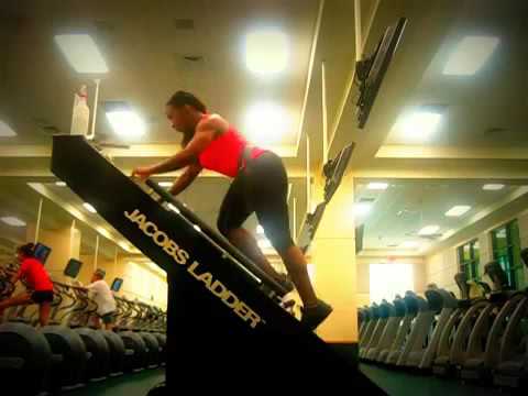 NICOLE CHAPLIN JACOBS LADDER EXERCISE FULL BODY WORKOUT CARDIO смотреть онлайн