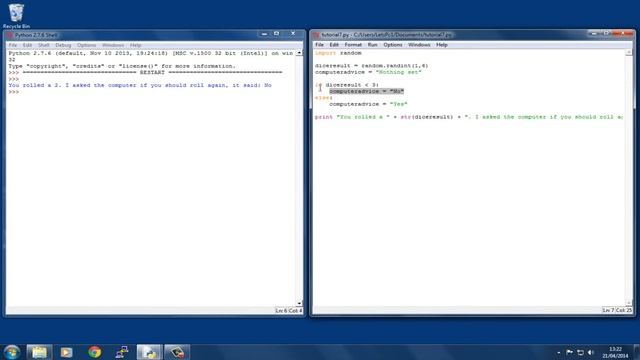 Learning Python, Tutorial 7: If, Elif & Else Conditions смотреть онлайн
