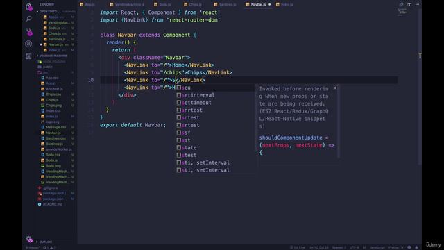 21 - Vending Machine Exercise