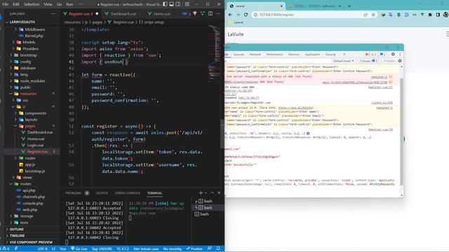 Laravel 9 Vue 3 Vite3 Vu Router Bootstrap 5 Step by Step Tutorial -4 (Bangla) смотреть онлайн