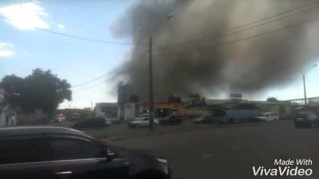 Одесса. Пожар на Поселке Котовского. 05.08.16. смотреть онлайн
