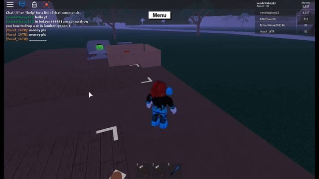 how to drop a axe in lumber tycoon 2 [roblox] смотреть онлайн