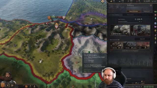THE HAIRY HUNT FOR BEARS! Crusader Kings 3 - Fate of Iberia Campaign #3 смотреть онлайн