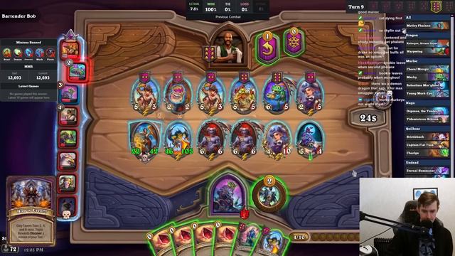 6x Tea Master in One Game! | Hearthstone Battlegrounds смотреть онлайн