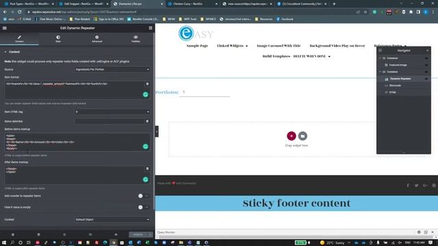 Crockoblock JetEngine Repeater with JavaScript to update a table смотреть онлайн